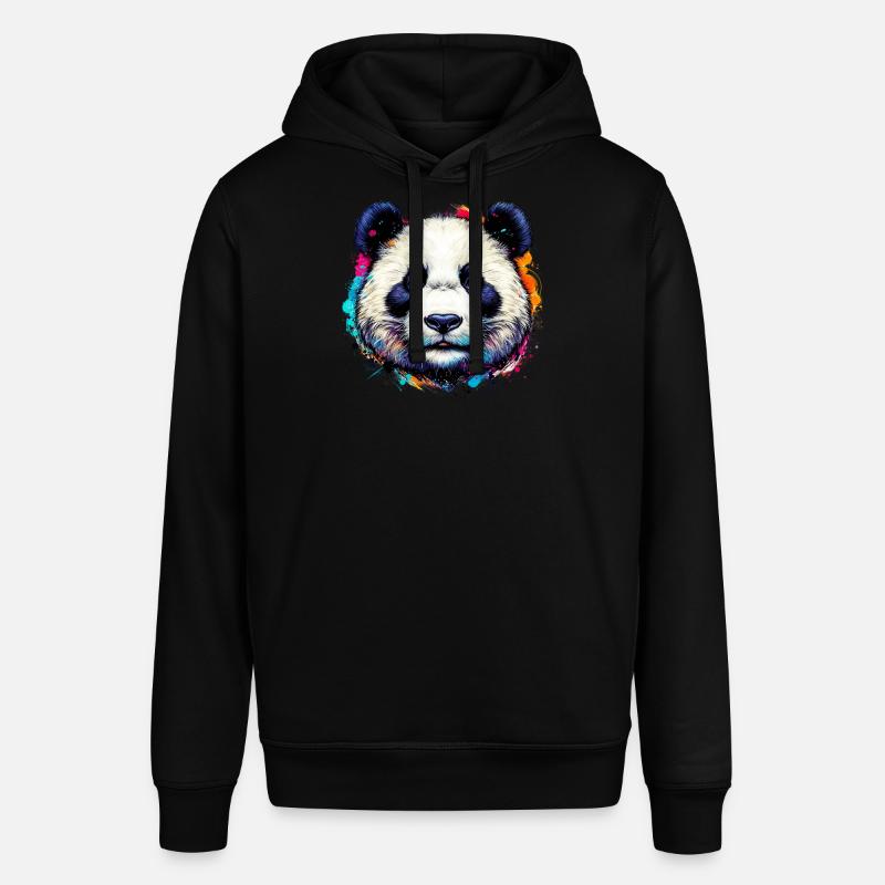Panda - Sweat à capuche SOUNDER Stanley/Stella Unisexe - noir