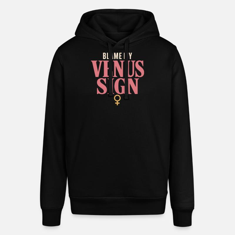 Signe de Vénus Astrologie de Vénus - Sweat à capuche SOUNDER Stanley/Stella Unisexe - noir
