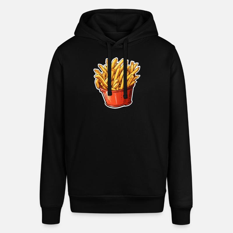 Portion de frites - Sweat à capuche SOUNDER Stanley/Stella Unisexe - noir