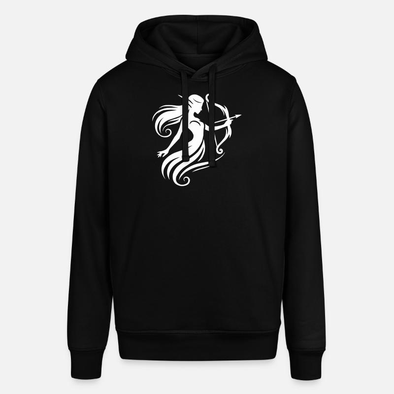 elfe pfeil und bogen - Stanley/Stella Unisex Hoodie SOUNDER - Schwarz
