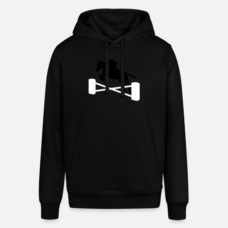 saut d'obstacles - Sweat à capuche SOUNDER Stanley/Stella Unisexe - noir