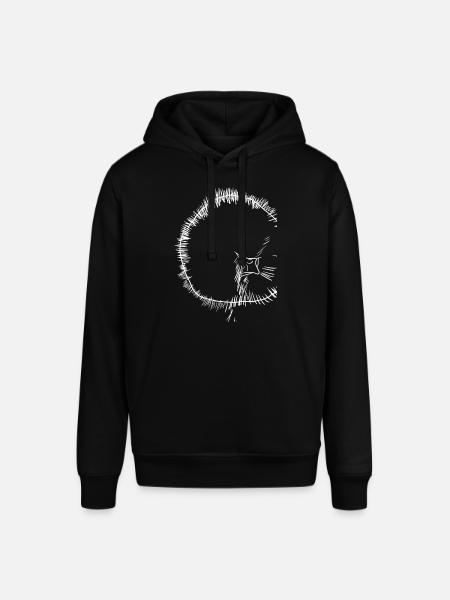 Silkie Chicken - Stanley/Stella SOUNDER Unisex Hoodie - black