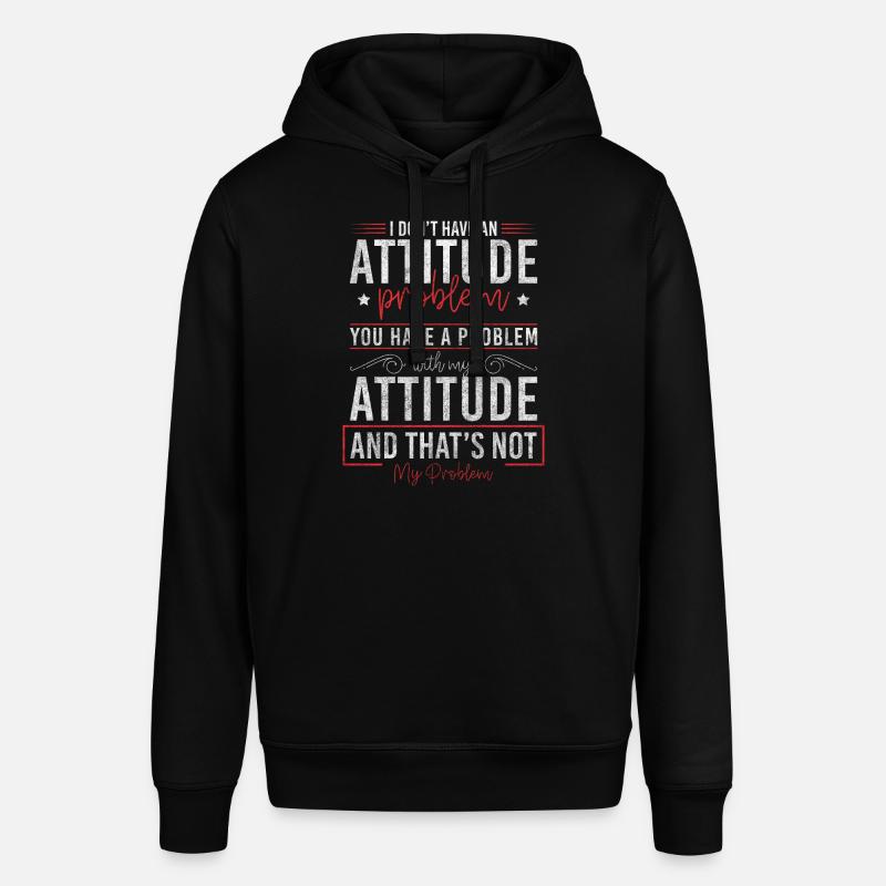 Problem? Schwarzer Humor Sarkasmus - Stanley/Stella Unisex Hoodie SOUNDER - Schwarz