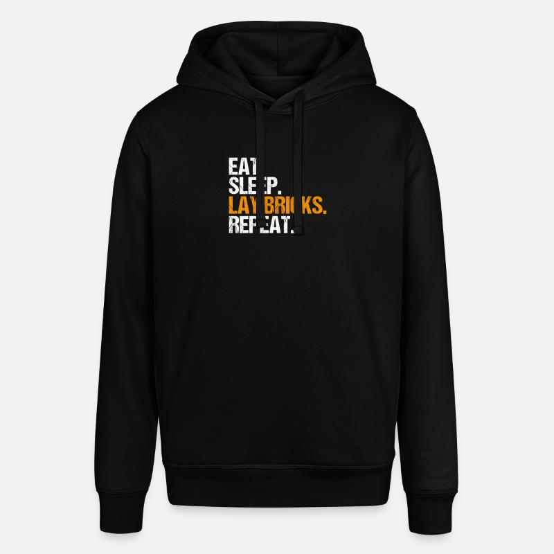Master Masonry Masonry Bricklayer Mason - Stanley/Stella SOUNDER Unisex Hoodie - black