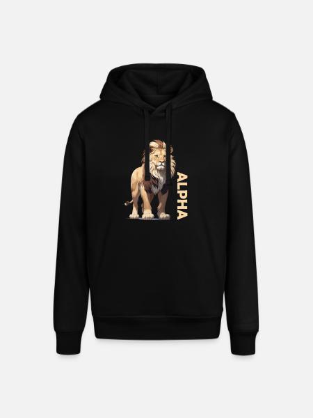 Alpha Löwe - Stanley/Stella Unisex Hoodie SOUNDER - Schwarz