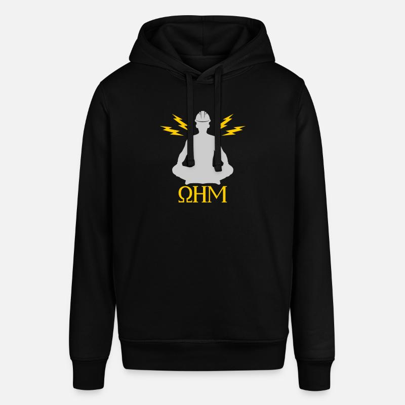 Ohm méditant construction d'électricien - Sweat à capuche SOUNDER Stanley/Stella Unisexe - noir