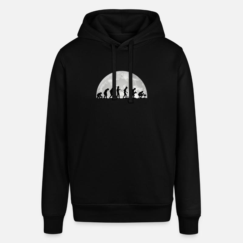 Evolution Geek Computer Programmierer Geschenk - Stanley/Stella Unisex Hoodie SOUNDER - Schwarz