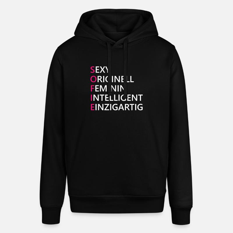 Sofie Name Geschenk - Stanley/Stella Unisex Hoodie SOUNDER - Schwarz