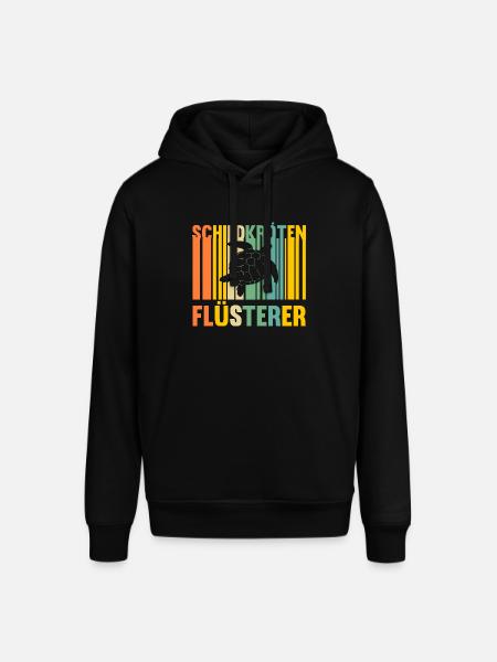 Schildkröte Schildkröten - Stanley/Stella Unisex Hoodie SOUNDER - Schwarz