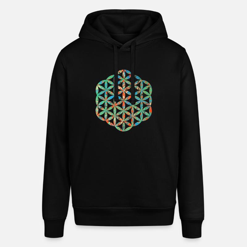 fleur de vie e 4 - Sweat à capuche SOUNDER Stanley/Stella Unisexe - noir