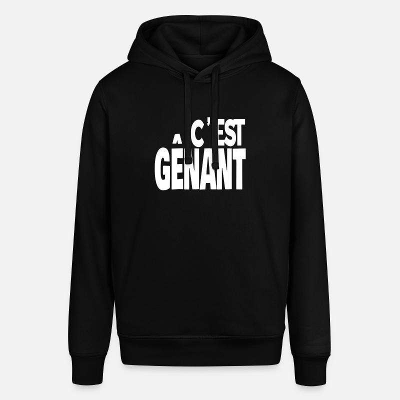 c'est gênant - Sweat à capuche SOUNDER Stanley/Stella Unisexe - noir