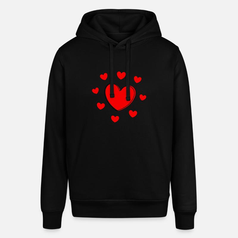 Cadeaux Saint-Valentin Cadeau Saint-Valentin - Sweat à capuche SOUNDER Stanley/Stella Unisexe - noir