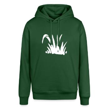 Gras Busch - Stanley/Stella Unisex Hoodie SOUNDER - Flaschengrün - Vorne - Alina (178cm) & Michal (187cm)