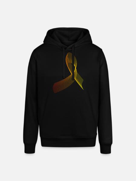 Cool, abstract and futuristic pattern - Stanley/Stella SOUNDER Unisex Hoodie - black