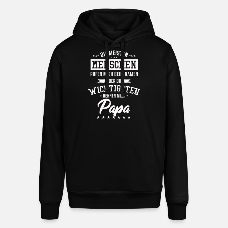Papa Dicton - Sweat à capuche SOUNDER Stanley/Stella Unisexe - noir