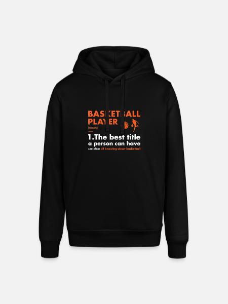 Sport Player Definition Basketball - Stanley/Stella SOUNDER Unisex Hoodie - black