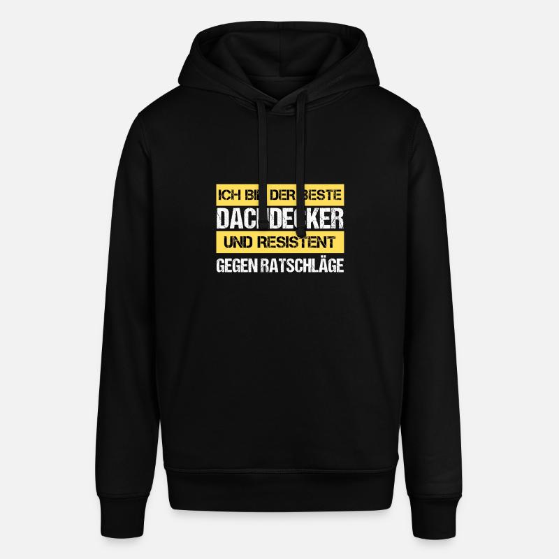 Resistenter Dachdecker - Stanley/Stella Unisex Hoodie SOUNDER - Schwarz
