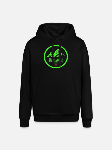 Hinterthal Alpen Neon Logo - Stanley/Stella Unisex Hoodie SOUNDER - Schwarz