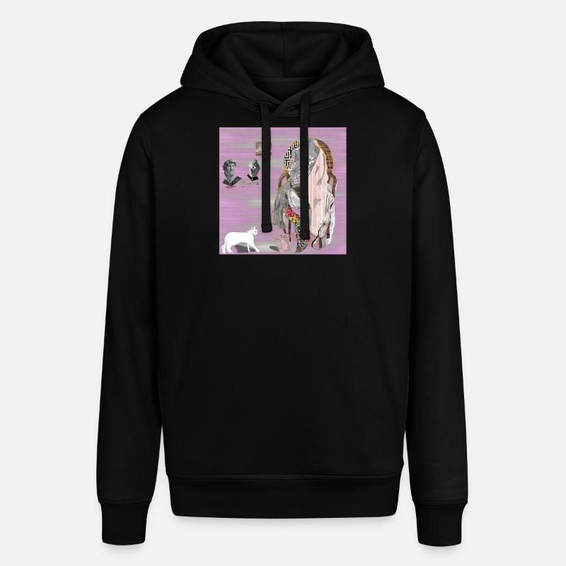 Chaise de Reflections Glitched - Sweat à capuche SOUNDER Stanley/Stella Unisexe - noir