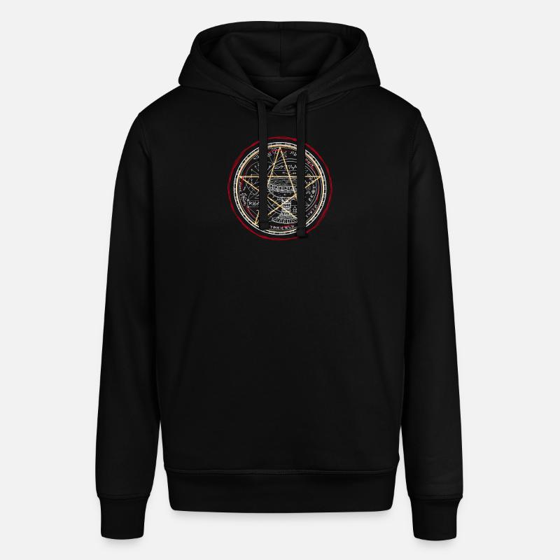 Cercle d’Alchimie du Sigil Céleste - Sweat à capuche SOUNDER Stanley/Stella Unisexe - noir