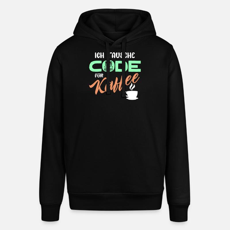 Code Developer Statement Programmer Computer - Stanley/Stella SOUNDER Unisex Hoodie - black