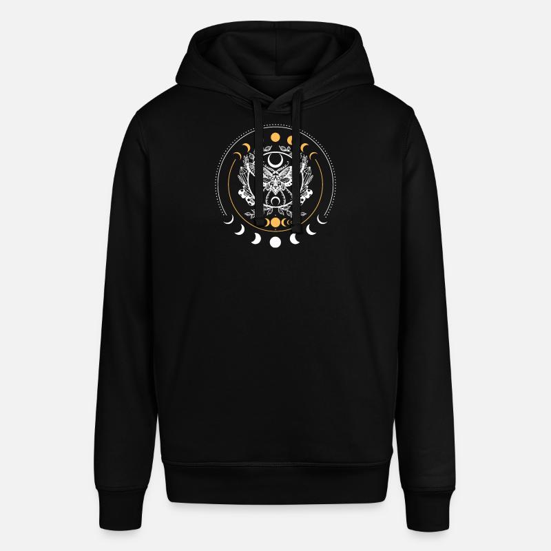 Mandala du Papillon Céleste - Sweat à capuche SOUNDER Stanley/Stella Unisexe - noir