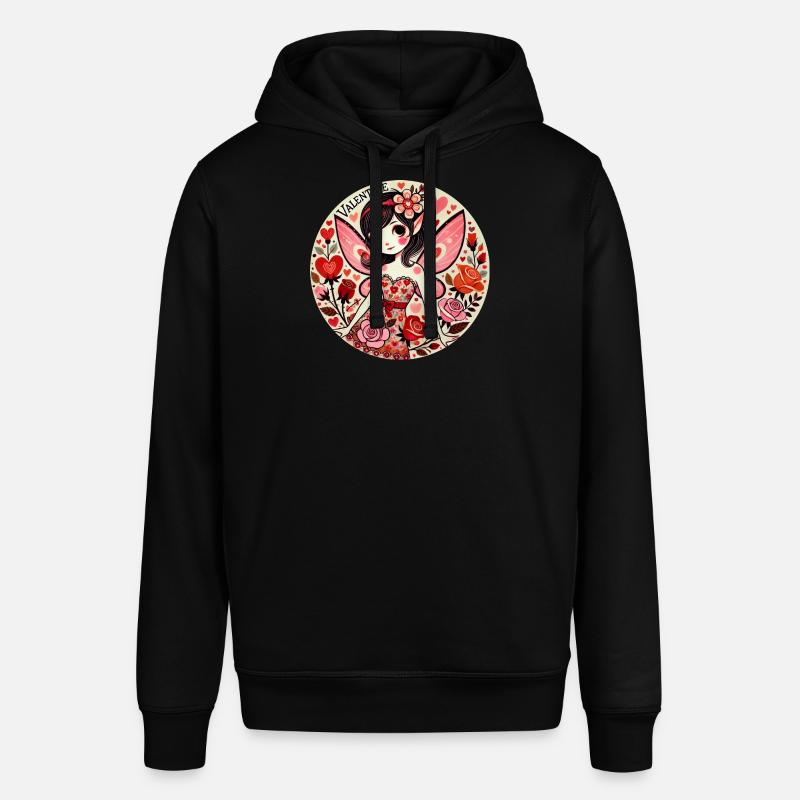 Fée de la Saint-Valentin Fleur - Sweat à capuche SOUNDER Stanley/Stella Unisexe - noir