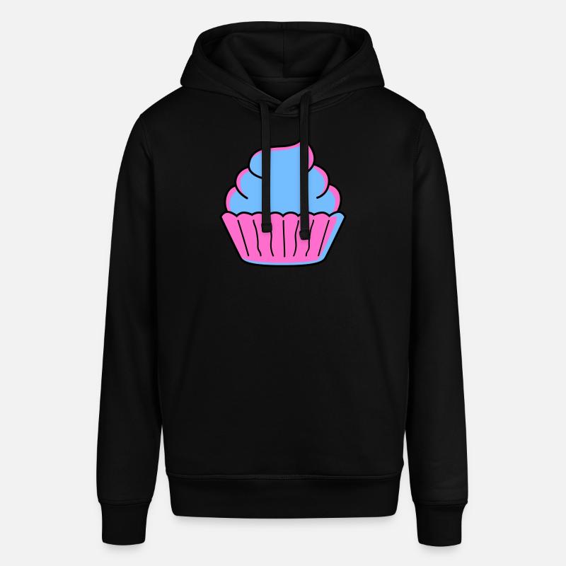 cupcake - Stanley/Stella SOUNDER Unisex Hoodie - black