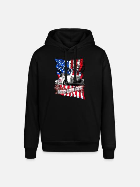 Custom Classic Pickup Truck bygget i 1950 - Stanley/Stella SOUNDER unisex hoodie - sort