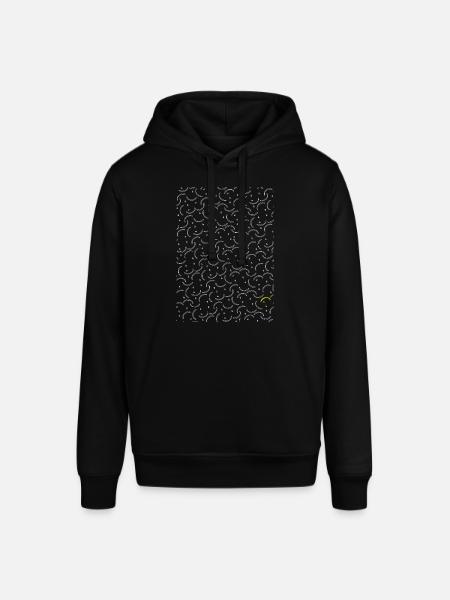 Gleitschirmflieger einzigartig unique Paraglider - Stanley/Stella Unisex Hoodie SOUNDER - Schwarz