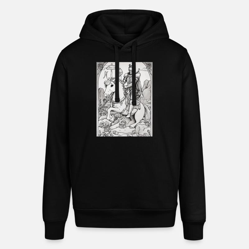 Mort à cheval - Sweat à capuche SOUNDER Stanley/Stella Unisexe - noir