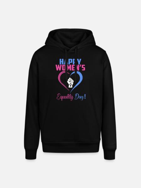 Happy Women's Equality Day - Stanley/Stella SOUNDER Unisex Hoodie - black