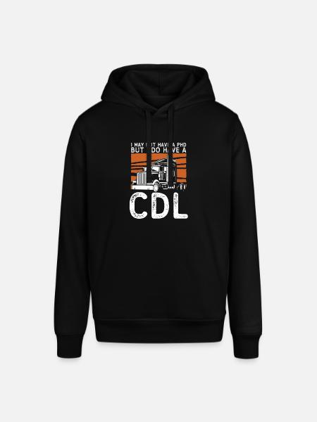 LKW Trucker Geschenk - Stanley/Stella Unisex Hoodie SOUNDER - Schwarz