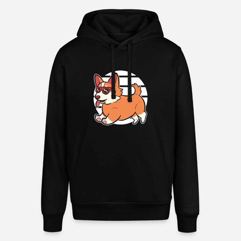 Corgi - Sweat à capuche SOUNDER Stanley/Stella Unisexe - noir