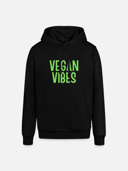 Vegan Vibes - Stanley/Stella SOUNDER Unisex Hoodie - black