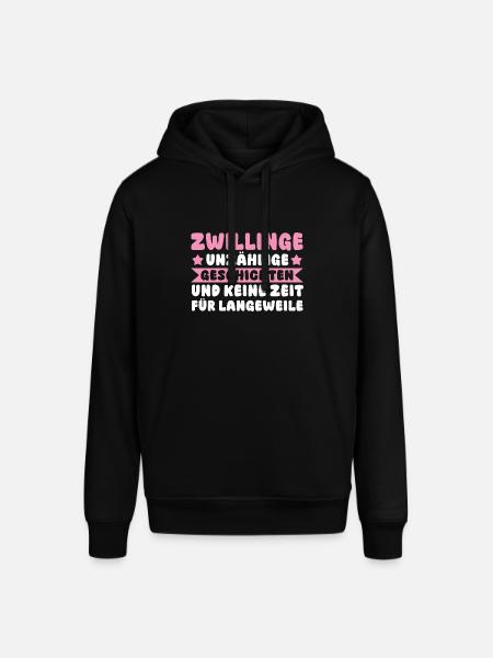 Mom of twins - Stanley/Stella SOUNDER Unisex Hoodie - black