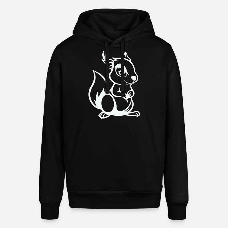 Bande dessinée écureuil - Sweat à capuche SOUNDER Stanley/Stella Unisexe - noir