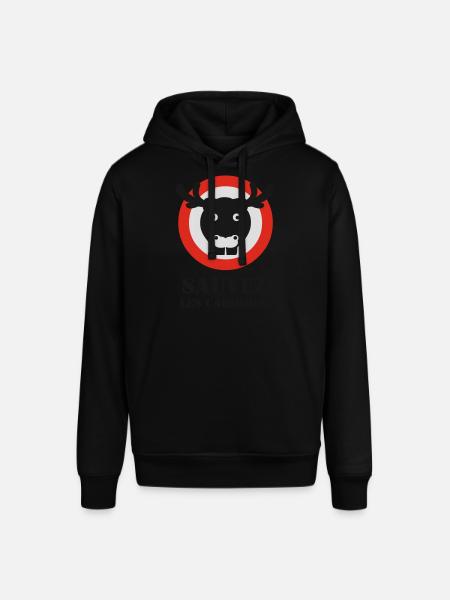 reindeers - Stanley/Stella SOUNDER Unisex Hoodie - black