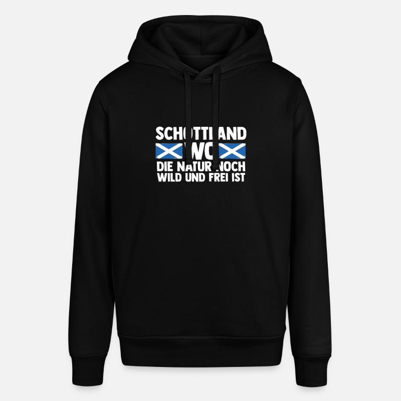 Ecossais Ecosse Ecosse Ecosse - Sweat à capuche SOUNDER Stanley/Stella Unisexe - noir