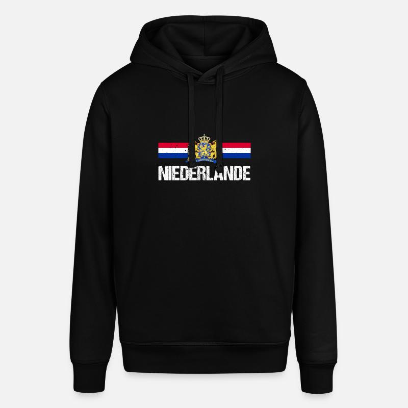 Pays-Bas Pays-Bas - Sweat à capuche SOUNDER Stanley/Stella Unisexe - noir
