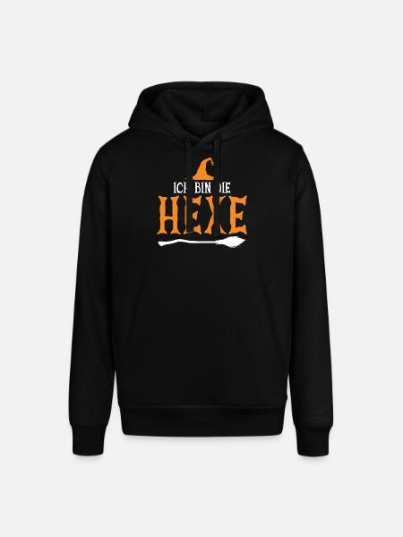 Halloween German Text Witch - Stanley/Stella Unisex Hoodie SOUNDER - Schwarz