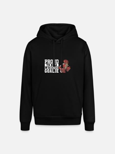 Lacrosse Goalkeeper Lacrosse Player - Stanley/Stella SOUNDER Unisex Hoodie - black