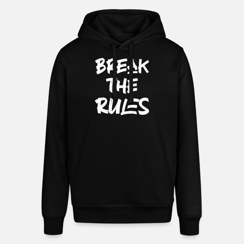 Break the rules - Sweat à capuche SOUNDER Stanley/Stella Unisexe - noir