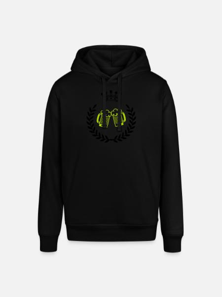 bier wappen 1 - Stanley/Stella Unisex Hoodie SOUNDER - Schwarz