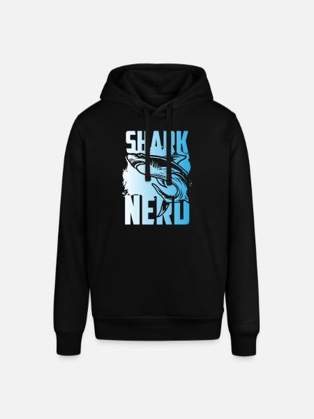 Sharks Ocean Swimming - Stanley/Stella SOUNDER Unisex Hoodie - black