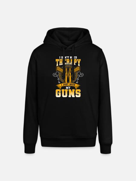 Shooting Club Shooting Range Shooter Firearm - Stanley/Stella SOUNDER Unisex Hoodie - black