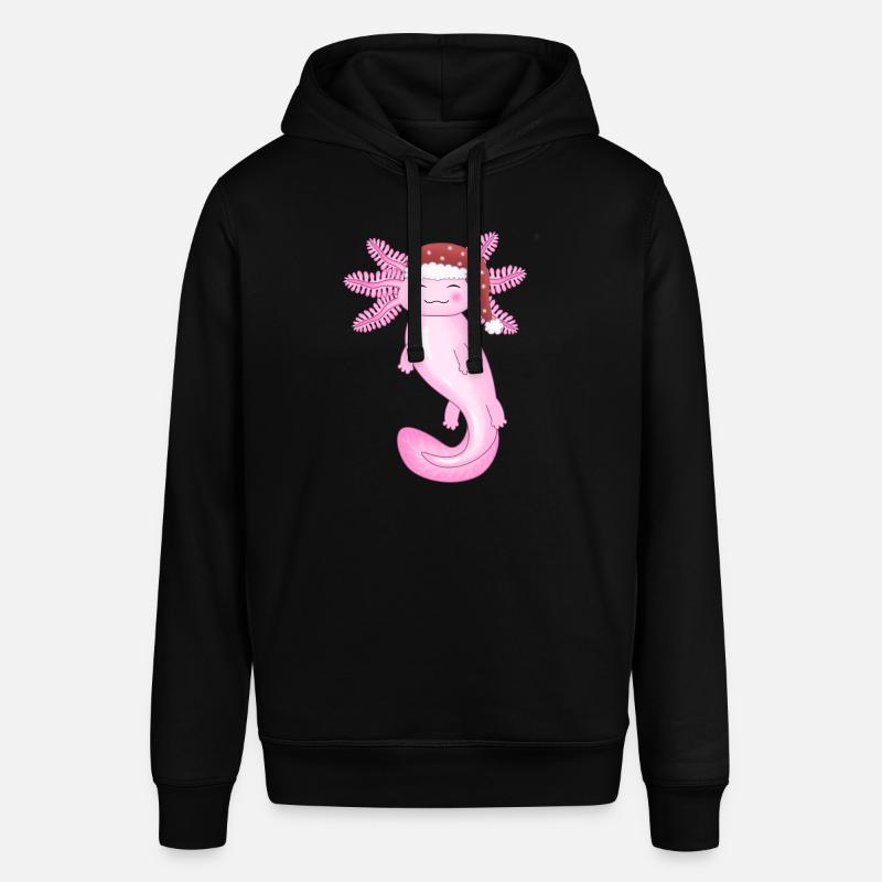 Mignon axolotl de Noël - Sweat à capuche SOUNDER Stanley/Stella Unisexe - noir