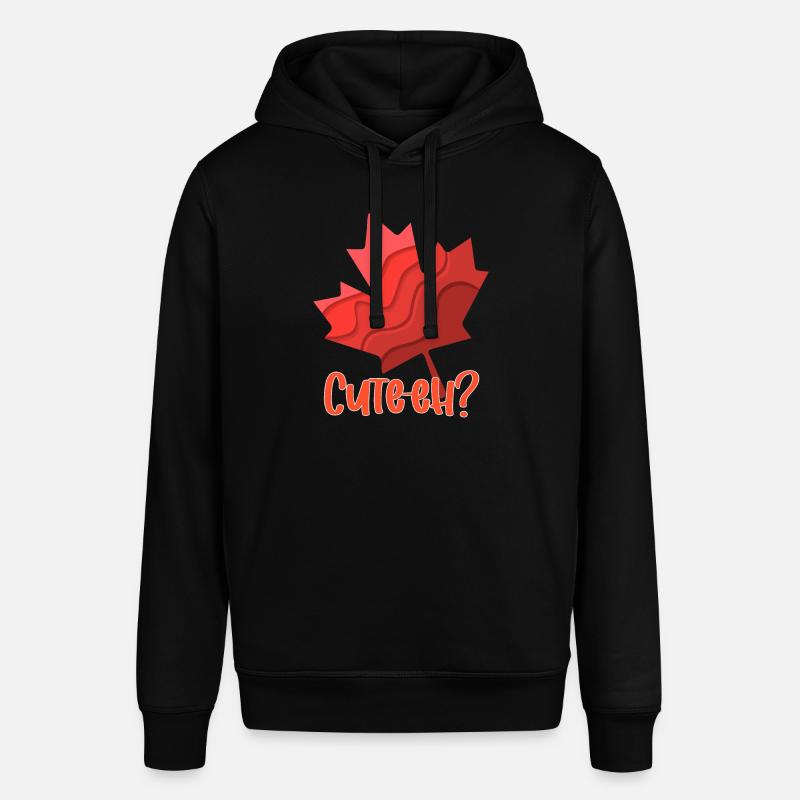 Canada Bébé Feuille d’érable Mignon-Eh - Sweat à capuche SOUNDER Stanley/Stella Unisexe - noir