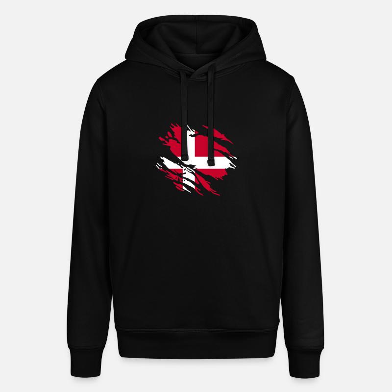 Danemark Drapeau - Sweat à capuche SOUNDER Stanley/Stella Unisexe - noir