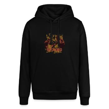 Boxing - Stanley/Stella SOUNDER Unisex Hoodie - black - Front - Alina (178cm) & Michal (187cm)